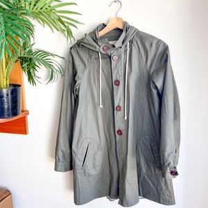 Linen Canada Premium Jacket with Wooden Buttons